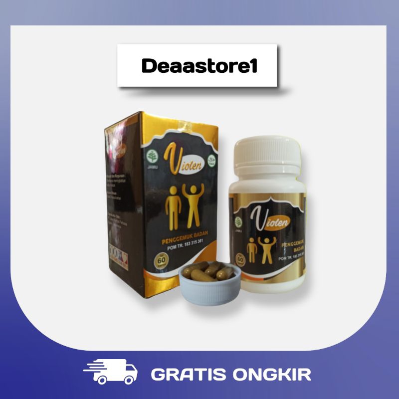 Violen Penggemuk Badan Berbal Alami Penambah Nafsu Makan Aman Violen Penggemuk Badan