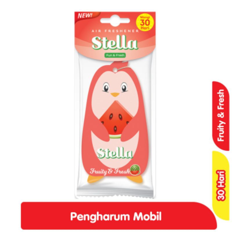 Stella Pengharum Mobil Gantung Fruity & Fresh
