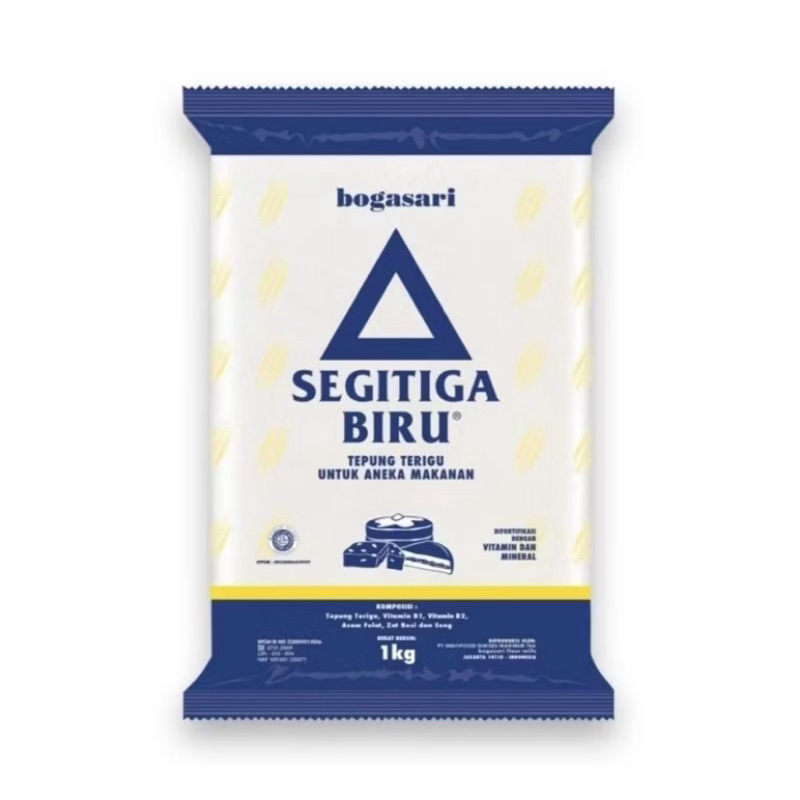 

Tepung Terigu Segitiga Biru Bogasari 1kg