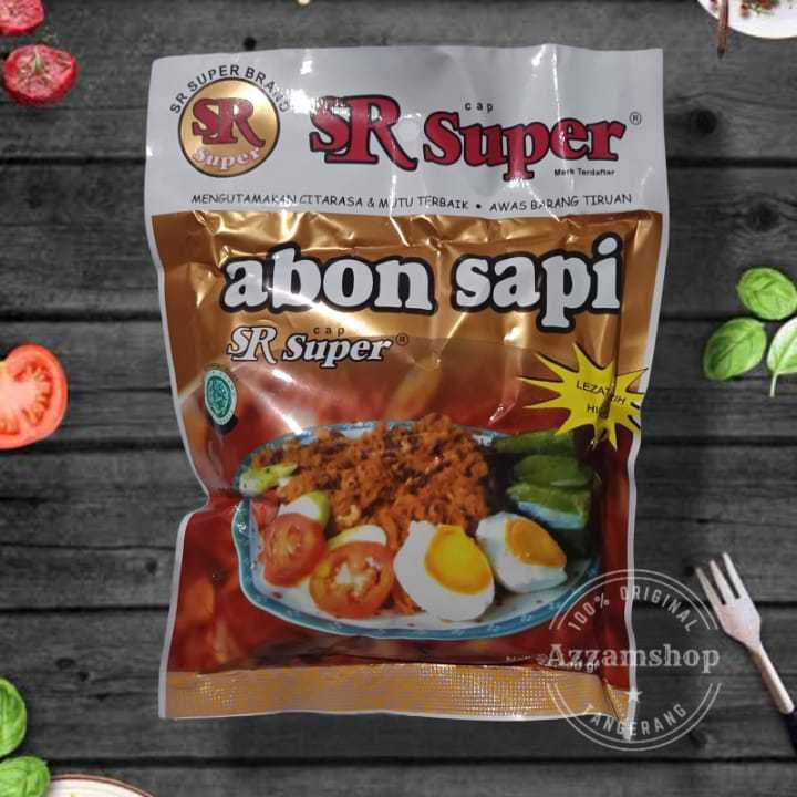 

Abon daging sapi SR Super 100gr