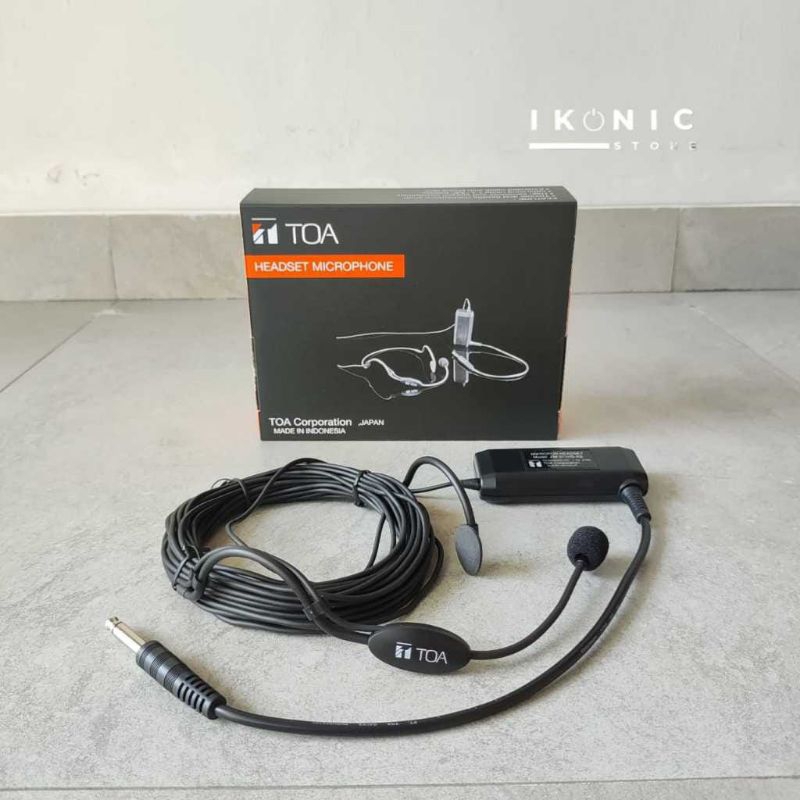 Mic TOA ZM-371HS-AS ZM 371 mic headset.mic bando imam original TOA suara jernih dan sensitif.