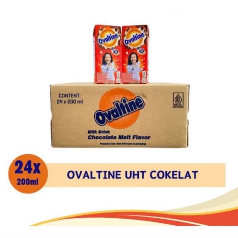 

OVALTINE 200ML DUS (ISI 24 PCS)