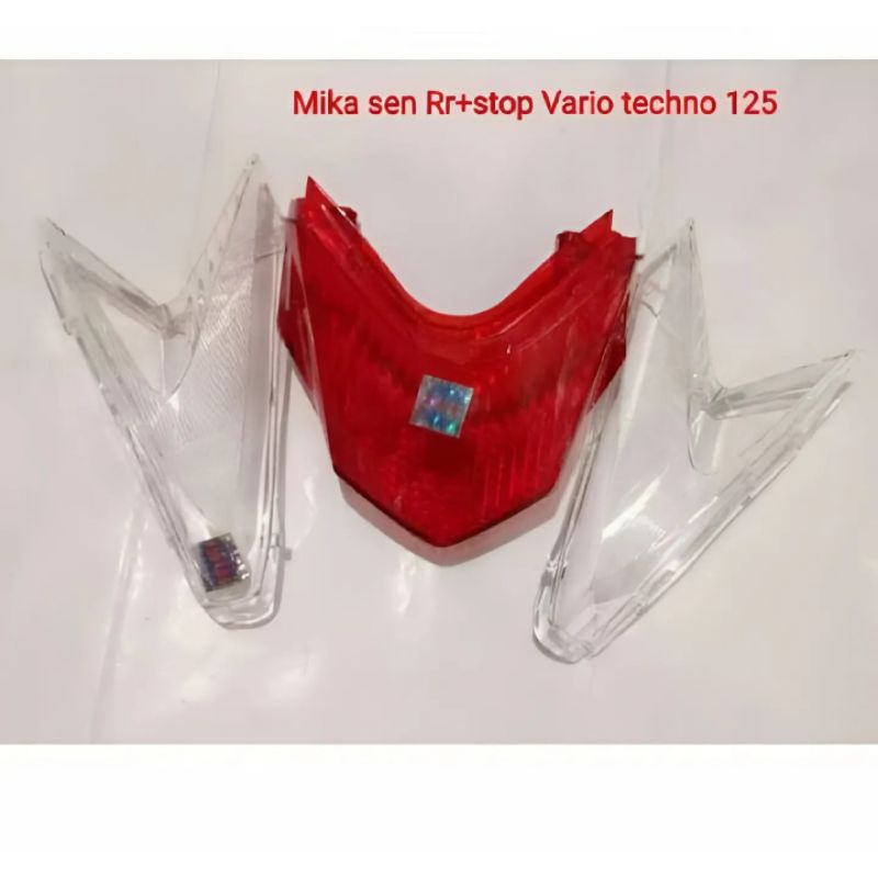 MIKA LAMPU BELAKANG + SEN VARIO TACHNO 125 | MIKA LAMPU STOP + MIKA SEN WIN