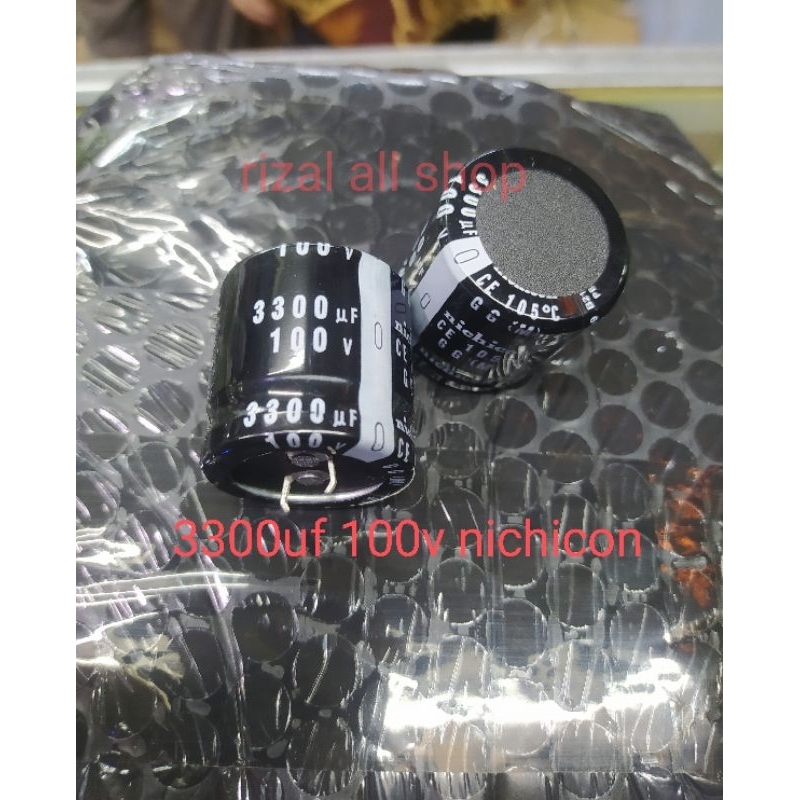 Elco 3300uf 100v Nichicon