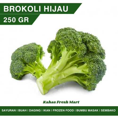 

Sayur Brokoli Hijau Segar 250 gr