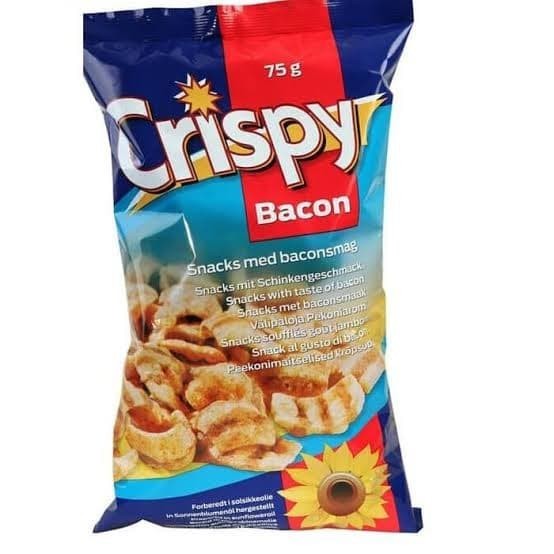 

Crispy Bacon Snack 75gr