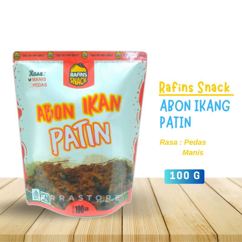 

ABON IKAN PATIN Rafins Snack