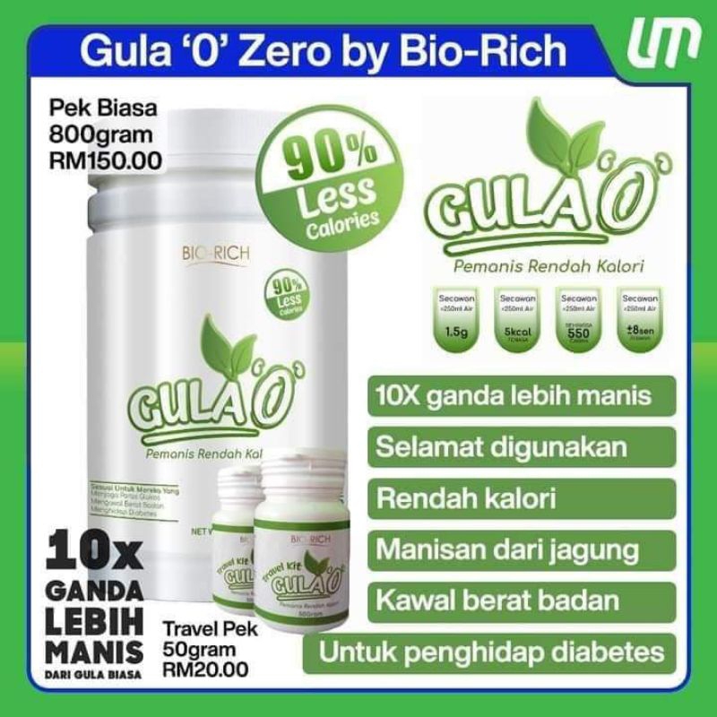 

GULA O BY BIO RICH ORIGINAL MALAYSIA