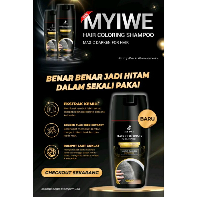 My Iwe Hair Coloring Shampoo