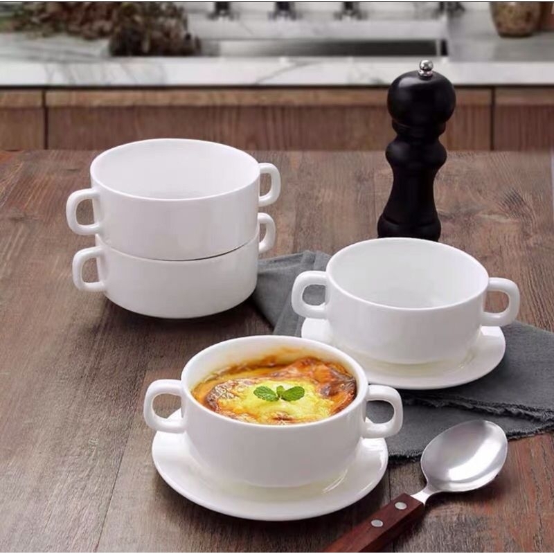 1 SET 6 PCS MANGKOK ZUPPA/MANGKOK KERAMIK/MANGKOK SUP