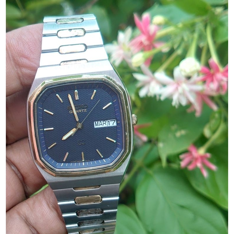 Seiko Tank Quartz 8223-5090 Texture Dial - BEKAS