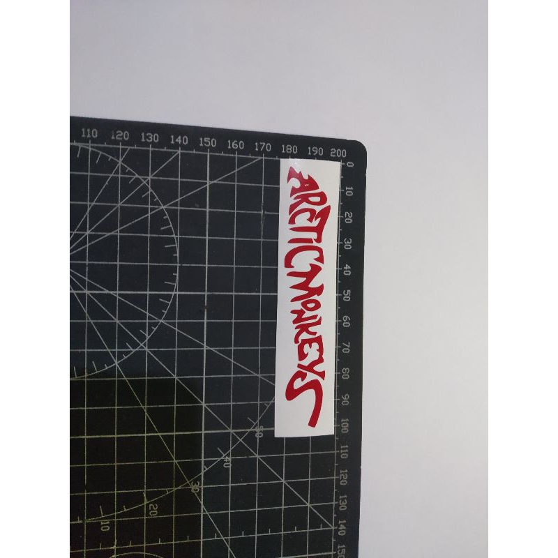 

stiker cutting arctic monkeys