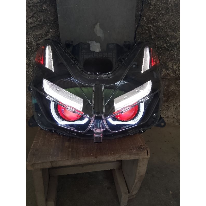 headlamp biled AES turbo experience Vario160