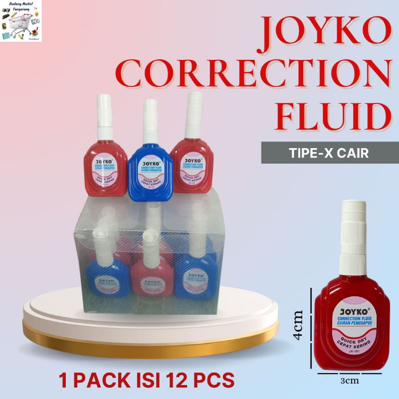 

TIP EX-JOYKO JK-1011 (1 PACK isi 12 PCS)