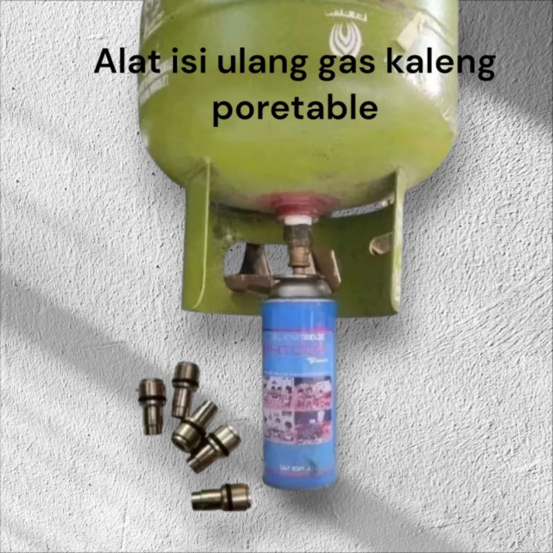 alat isi ulang gas portable alat isi ulang gas kaleng