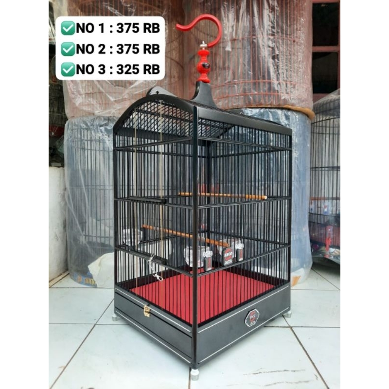 Sangkar kotak ebod jaya no 1 atau 2