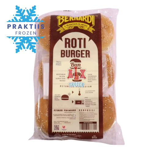 

BURGER BUN BERNARDI 300GR ISI 6 ROTI BURGER