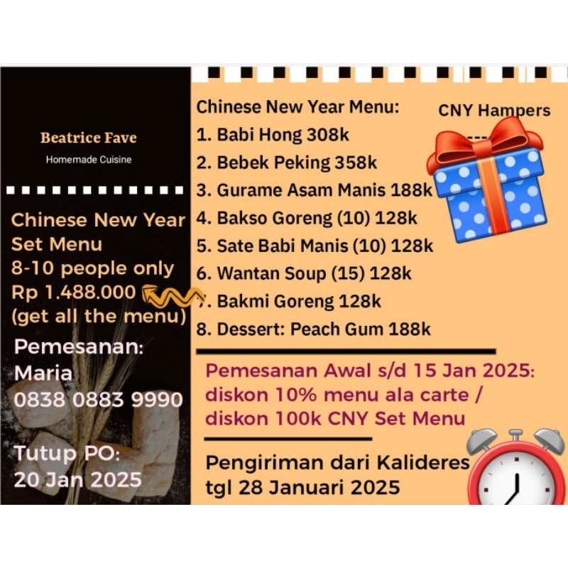 

Family Set Menu untuk Chinese New Year by @beatricefave