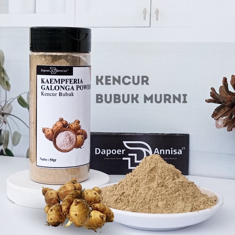 

Kencur Bubuk Murni 50gr Rempah Asli Pilihan Dapoer Annisa