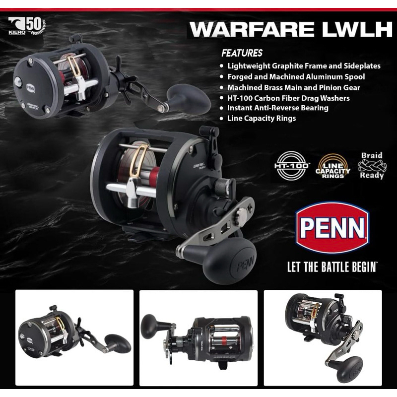 REEL PENN WARFARE & PENN WAREFARE II / REEL OVERHEAD