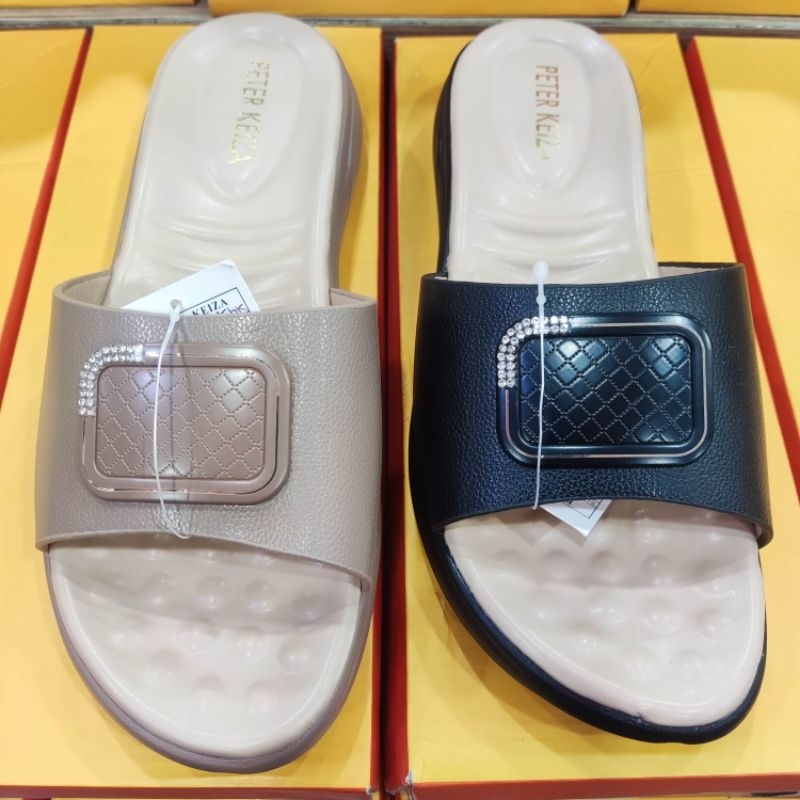 sandal flat peter keiza super ringan dan empuk