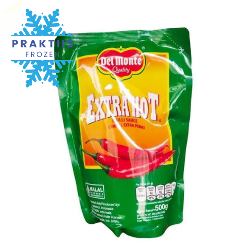

DELMONTE EXTRA HOT 500GR POUCH SAUS SAMBAL PEDAS DEL MONTE