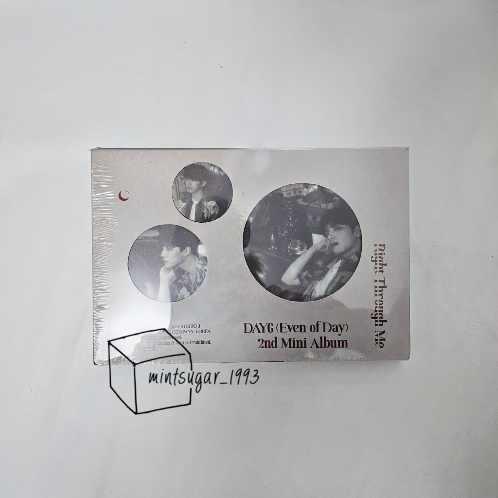 [ READY STOCK SEALED ] DAY6 ( Even of Day ) - Mini Album Vol.2 [ Right Through Me ] EOD RTM