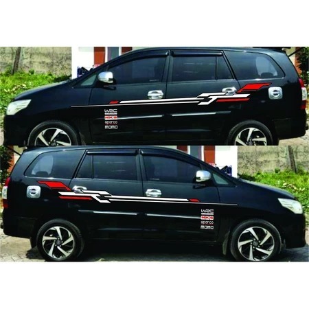 promo stiker mobil innova cutting stiker mobil innova stipe mobil innova stiker terbaru cutting mobi