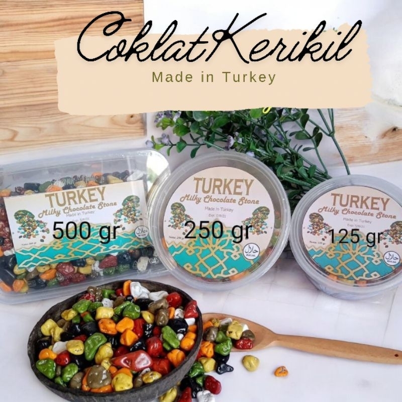 

Coklat Kerikil Turki 500 gr