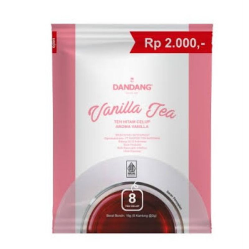 

TEH CELUP DANDANG VANILA TEA 1 RENCENG