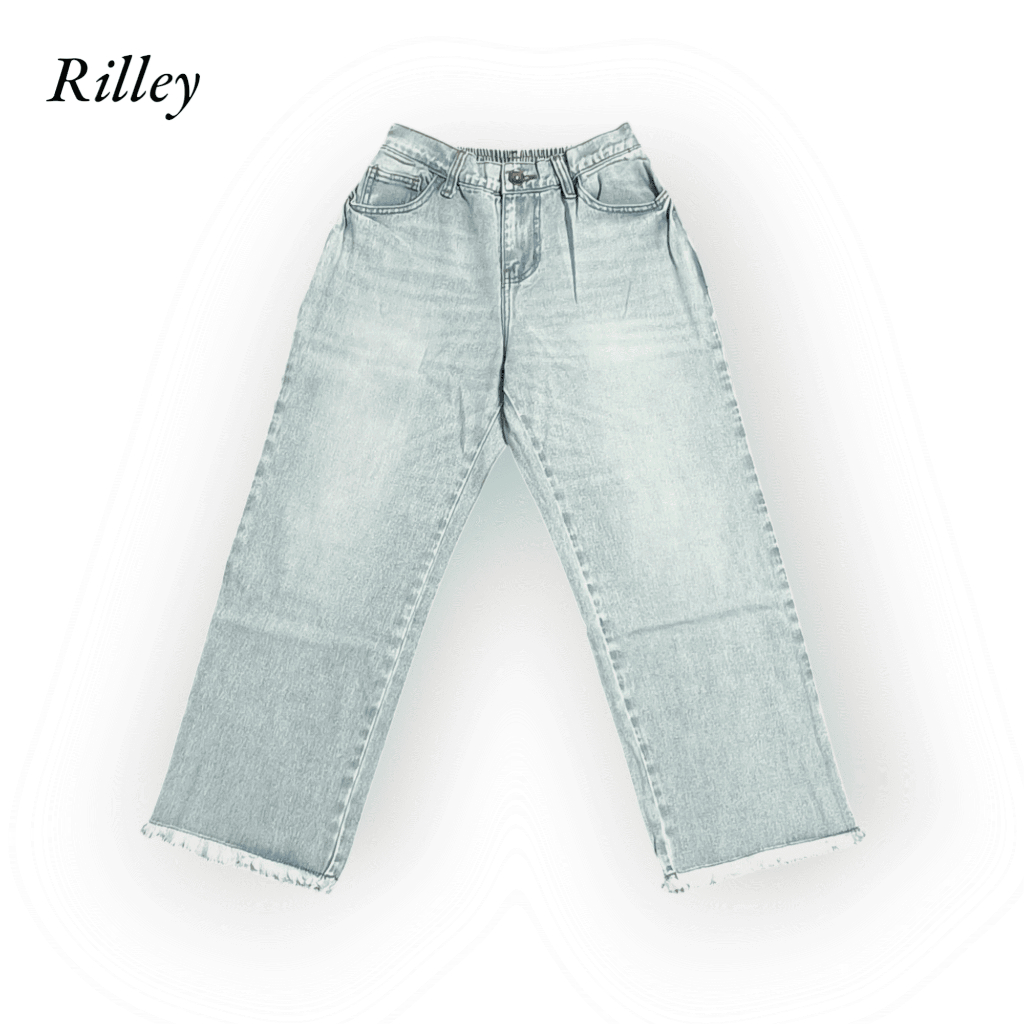 RILLEY - CELANA KULOT ARUNA WANITA BAHAN DENIM ORION KEKINIAN
