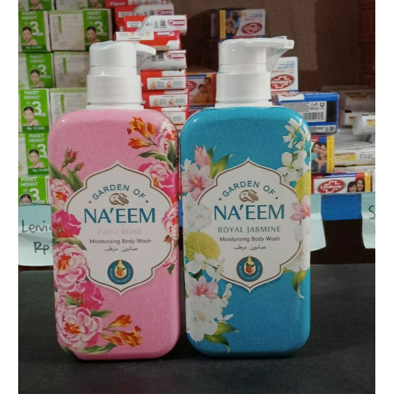 Naeem pump sabun mandi cair
