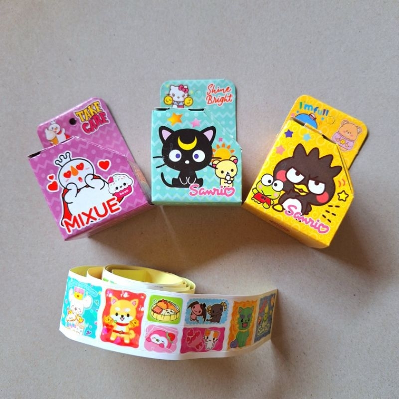 

STIKER ROLL SANRIO MIXUE KECIL DAN BESAR 3PCS