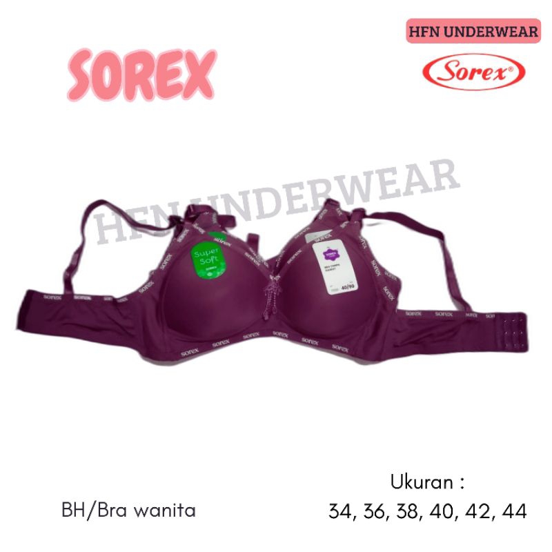 BEST SELLER BH/Bra Wanita Tanpa Kawat Merk Sorex 17233 Halus Lembut