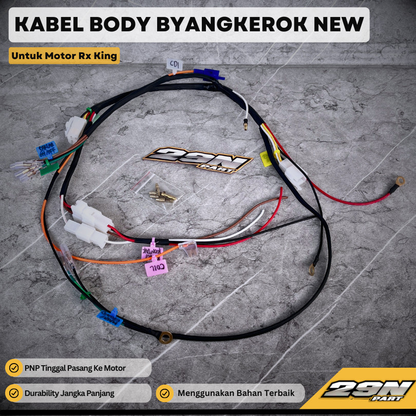 KABEL BODI BODY FULL SOKET RX KING RXK RXKING RXS BANDUNG STYLE