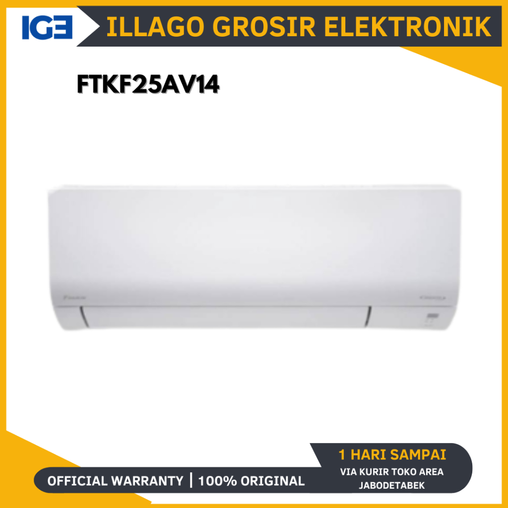 DAIKIN FTKF25AV14 AC Split EVO Inverter 1PK - MALAYSIA