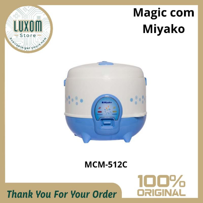 Magic Com Miyako MCM-512C/Magic Com Miyako/Penanak Nasi/Magic Com/Miyako