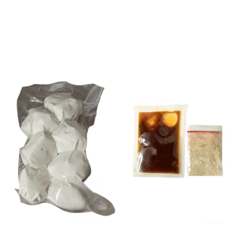 

Paket 50 Pcs Basreng Mentah Chili Oil