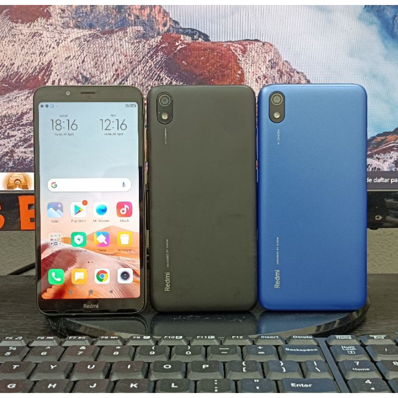 redmi 7A ram 3gb rom 32gb second original xiaomi