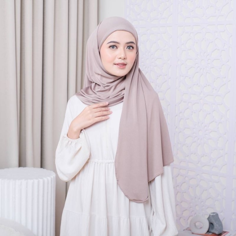 Pashmina Kancing Zahwa / Pashmina Terbaru / Pashmina Instan Kancing by dailyfa official