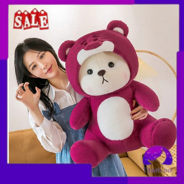 Mainan Anak Boneka Lucu Teddy Tales Bear Lotso Cosplay Manyo Plush Custom Jumbo Lengkap Semua Varian