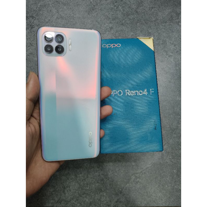 OPPO RENO 4F 8/128 SECOND FULLSET RESMI