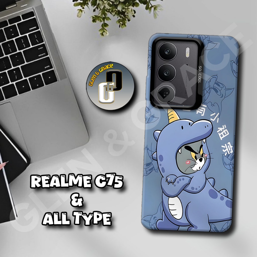 G58 - Case REALME C75 - Motif COUPLE - cassing - kesing - silikon - pelindung hp - bisa juga request
