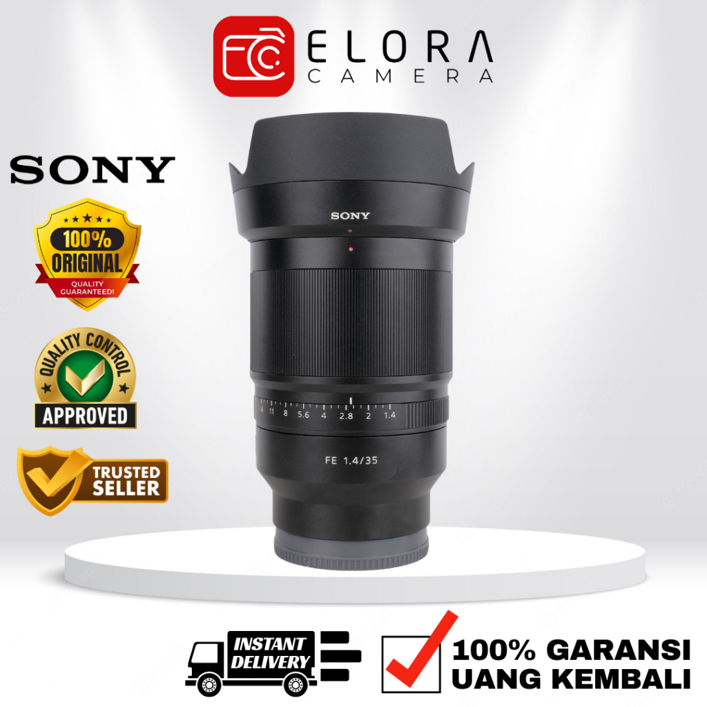 SONY FE 35MM F1.4 ZEISS / Lensa SONY FE 35 MM F 1.4 ZEISS