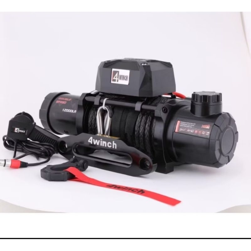 Winch 4winch Double Speed 12000lbs 12v Plasma