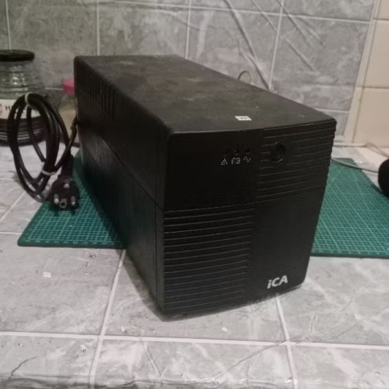 Ups ica Cn1300/ Kapasitas 1300Va/650watt, tanpa batre