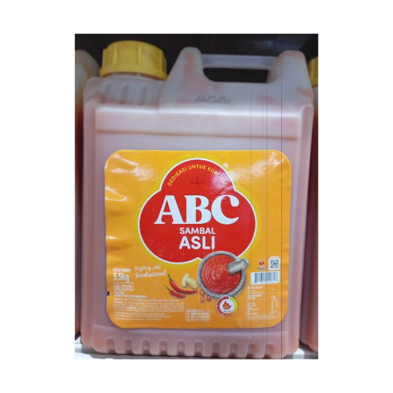 

ABC SAMBAL ASLI JERIGEN 5.5KG