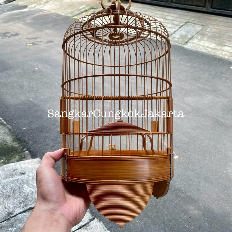 Sangkar Cungkok D22 Longchim Mata Puteh Pleci Original Cungkok