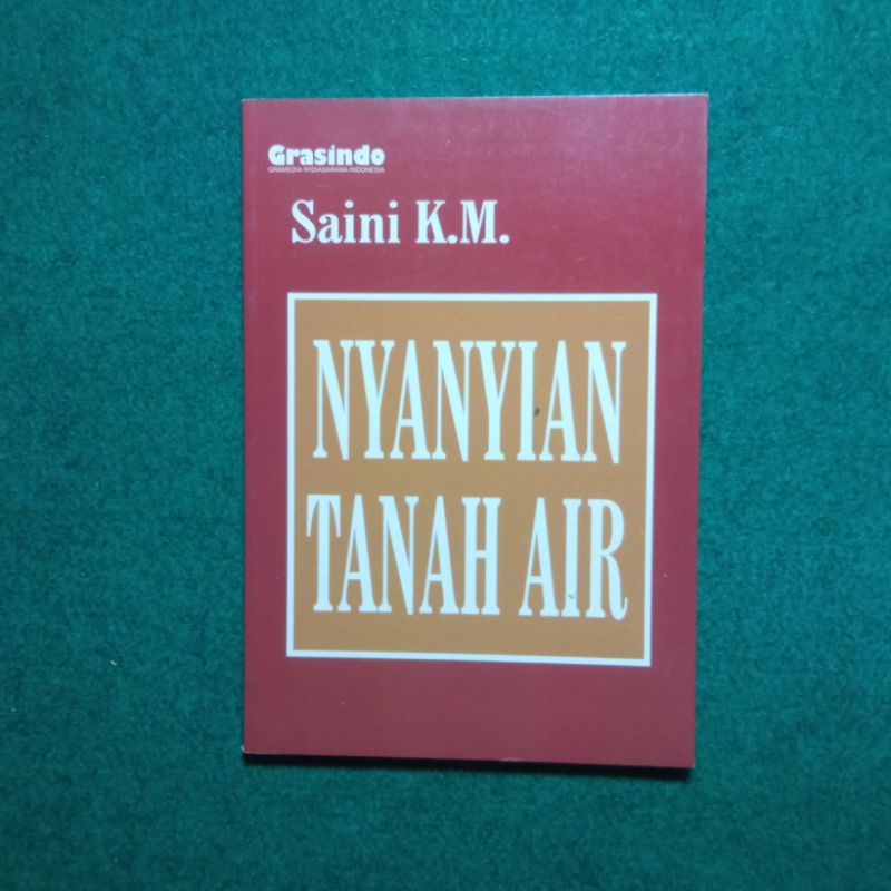 Buku Nyanyian Tanah Air - Saini K. M.