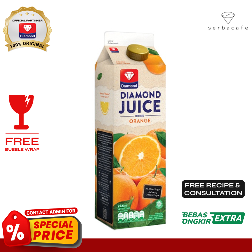 

Diamond Juice Orange Unsweet (946 ml)